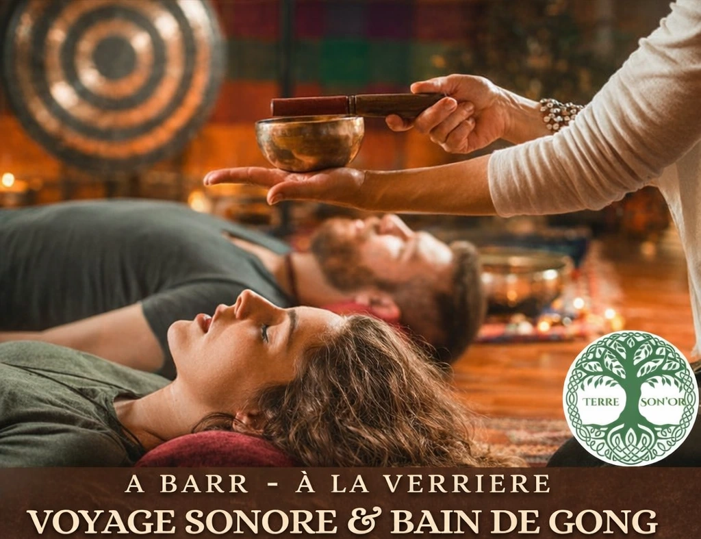 Voyage Sonore & Bain de Gong à La Verrière de Barr avec Cinthya Gross